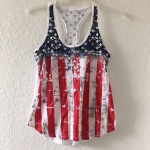 Women USA American Tank Top size M